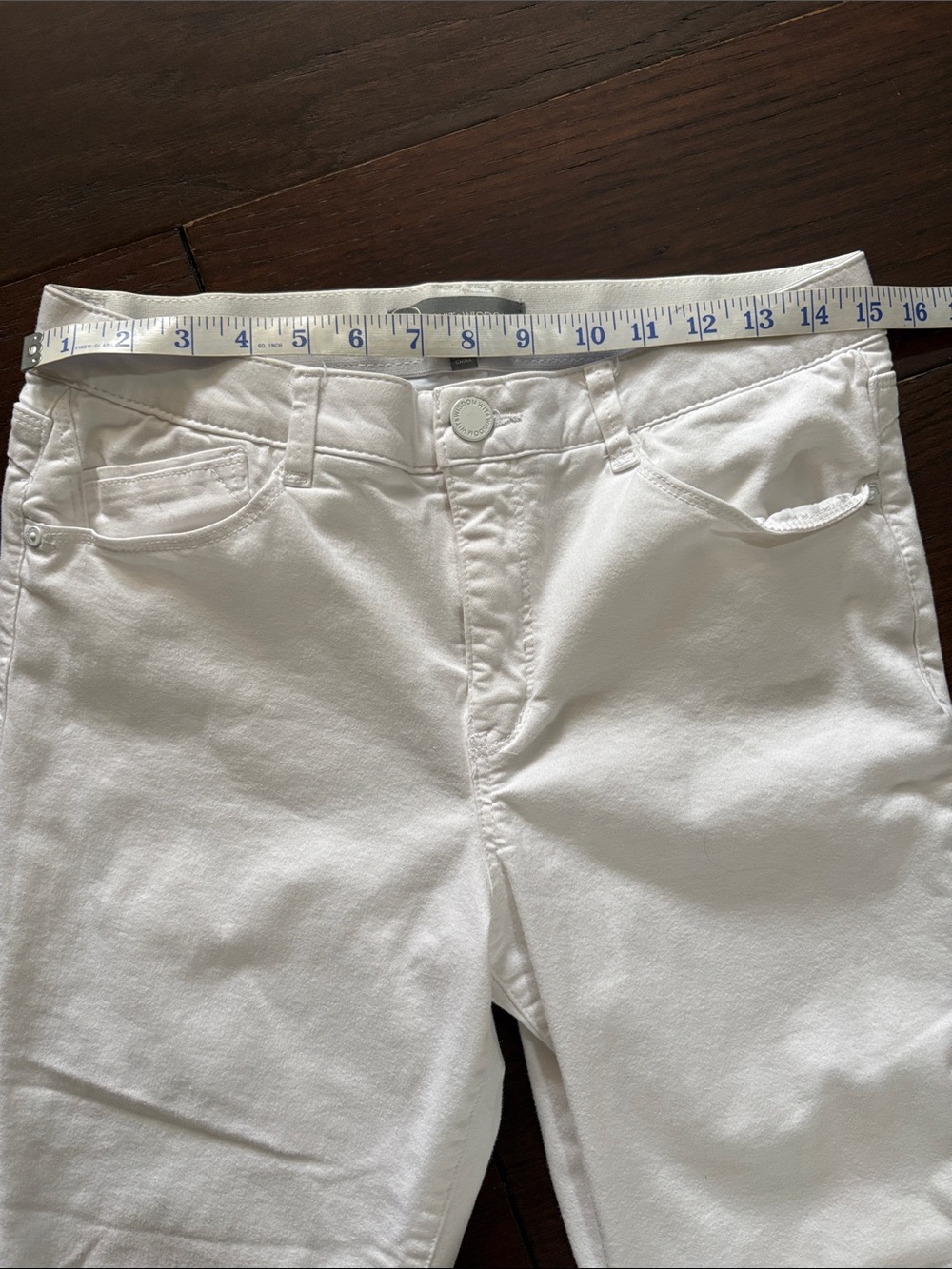 Wit & Wisdom White Skinny Jeans size 10 - Picture 3 of 6